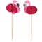 Party Central Club Pack of 288 Pink and Red Tropical Flamingo Finger Food Party Picks 8"
